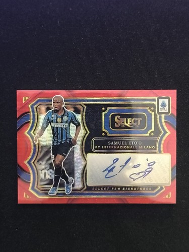 Samuel eto autografo - samuel, panini