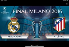 REAL MADRID     Champions League Final Milano 2016 Atletico-Real Madrid