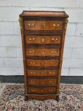 SECRETAIRE NAPOLEONE III,  META' '800, BOIS DE ROSE, DIM 65 x 35 H 128 CM