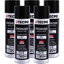 5x TECPO ADESIVO SPRAY TETTO