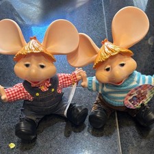 Topo Gigio plush toy Set of 2