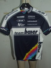 MAGLIA SHIRT MAILLOT CICLISMO CYCLISM BICI TEAM BAIER (1580) tg. M