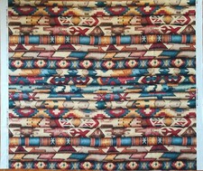 Pierre Frey - KILIM F2420 indago 02 - Misto Lino e Cotone stampato