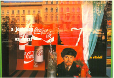 COCA-COLA 1982 vetrina coca-cola ART UNLIMITED