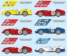 Decals Ferrari 250 TR Le Mans