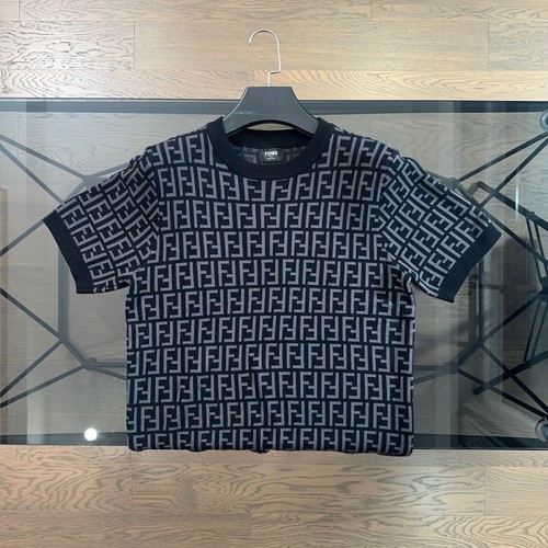 Fendi black colored knitted - fendi,