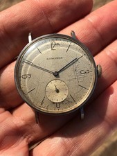 Longines Calatrava Flat Bezel Ref 21242 Working Cal 12.68Z For Parts Repair