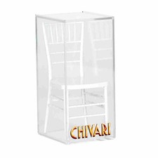 White Unpainted Mini Chiavari