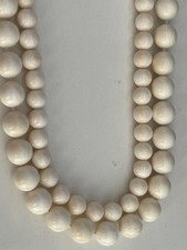 Perline bianche vintage nuove