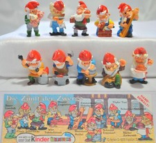 SORPRESINE KINDER FERRERO SERIE VINTAGE GNOMI ARTIGIANI ENTRA SCEGLI FIGURE RAR