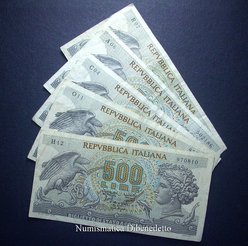 Repubblica italiana 500 - -,