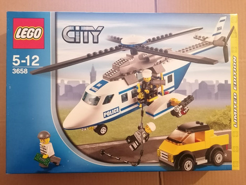 Lego police helicopter city - police,