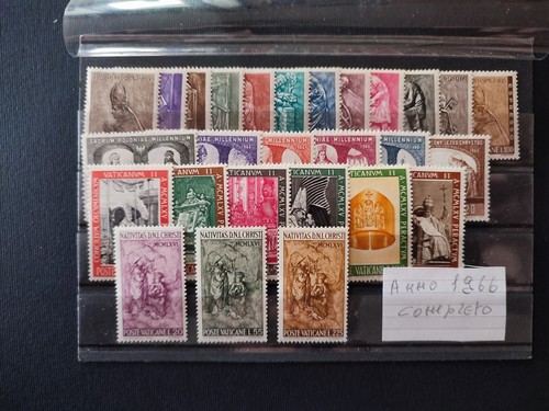 Francobolli vaticano 1966 - francobolli,