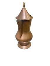 Antica brocca in rame con coperchio - provenienza Toscana