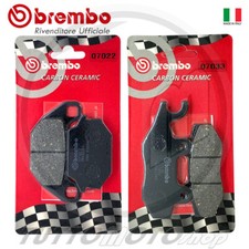 PASTIGLIE FRENO BREMBO 1-07022 + 1-07033