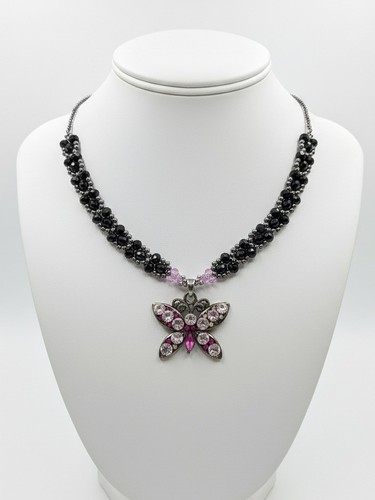 Collana ciondolo farfalla - collana,