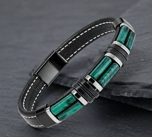 Bracciale uomo pelle - uomo,