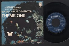 7" VAN DER GRAAF GENERATOR THEME ONE / W 1972 ITALY PHILIPS 6073 311 HAMMILL