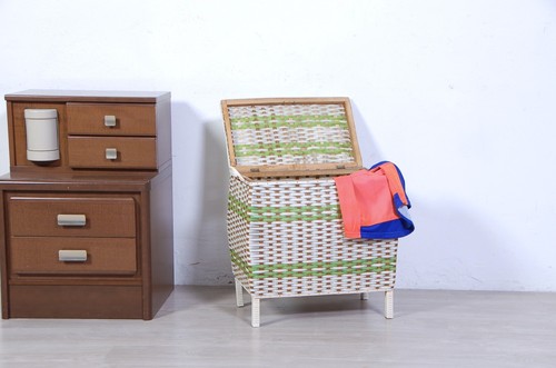 Cesta intrecciata vintage