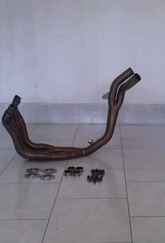 Testata scarico akrapovic evo - testata,