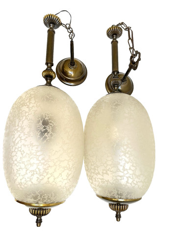 Coppia lampadario lampada - coppia,