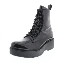 Igi & Co Gaia - Anfibio Pelle Con Platform Nero - Donna Scarpe Stivaletti