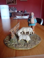 SCENETTA PRESEPE PASTORE