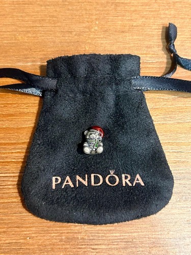 Charm orso natale pandora - "orso, natale"