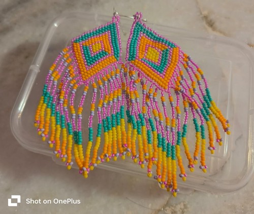 Orecchini tribali nativi