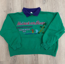 Felpa vintage anni 80 Heineken