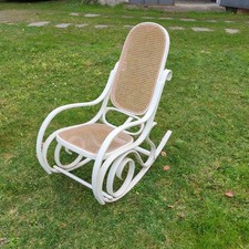 Sedia a dondolo vintage in