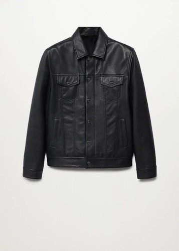 Black spread collar - racer, moto