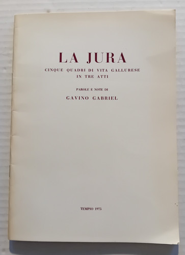 Jura gavino gabriel - la, cura
