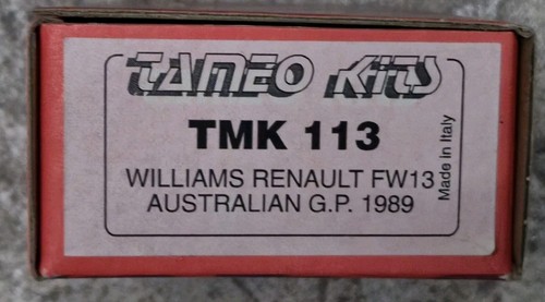 Tameo tmk 113 - 1/43, williams