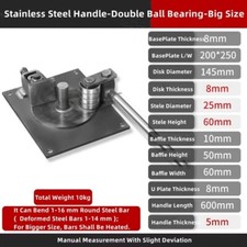 MANUALE PIEGATRICE ARMATURA "BM" CON DOPPI CUSCINETTI A SFERA #925036