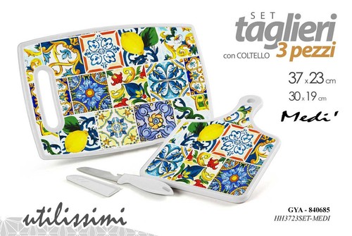 Set taglieri cucina con - set,