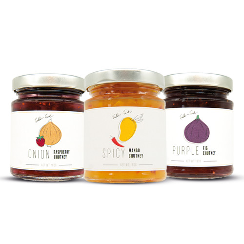 Relish chutney set con mango - con,