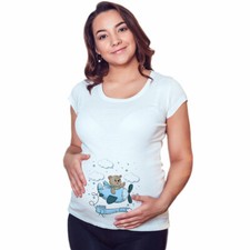 Maglia premaman grafica