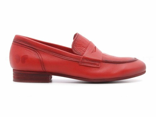 Felmini mocassino colore rosso - colore,