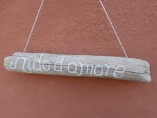 Cartello Insegna nido d'amore