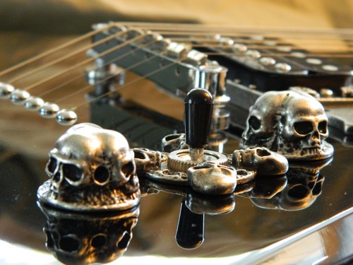 Pomelli chitarra teschio - 3,
