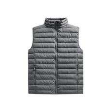 Gilet uomo grigio trapuntato