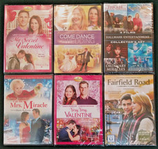 6 Brand New/Sealed Hallmark DVDs: My Secret Valentine, Come Dance At My Wedding,