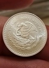 1/10 ONCIA OZ 1997 LIBERTAD MESSICO ARGENTO SILVER PURO 999 FIOR DI CONIO UNC