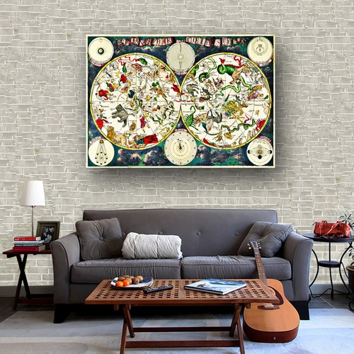 Poster tela tessuto - poster, vintage