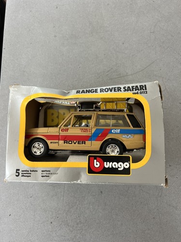 Range rover safari burago - range, 1:25