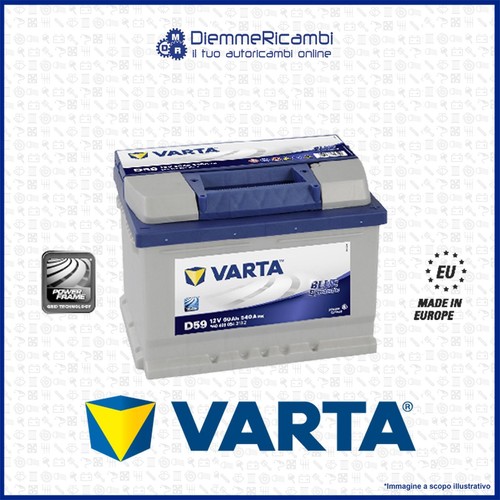 Batteria auto varta 60ah bassa - varta,