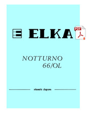 ELKA Notturno 66 OL Service Manual repair Schematic diagrams Schaltplan Schema