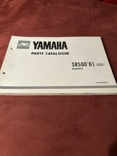 YAMAHA  SR 500 Parts List