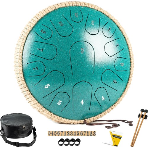 Steel tongue drum 13 pollici - tongue,